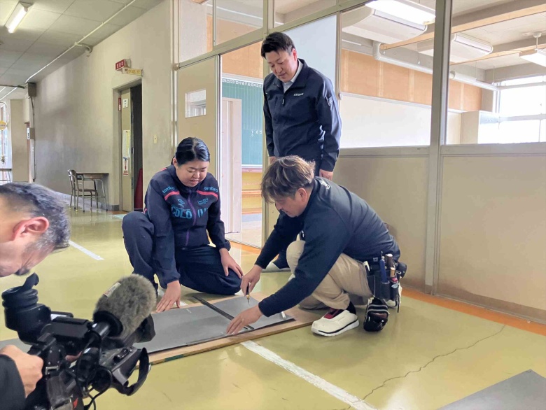 小学校ランドセルロッカーの修繕ボランティアをしました関連画像