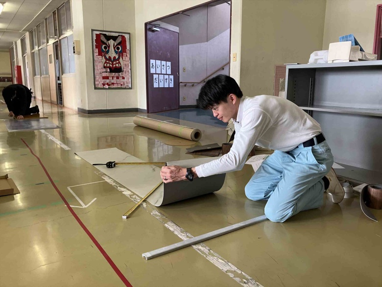 小学校ランドセルロッカーの修繕ボランティアをしました関連画像